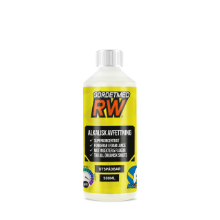 Avfettningsmedel Rw Alkalisk Superkoncentrat Flaska 0,5l