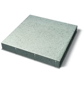 Markplatta Bas Slät Fasad 60 Grafit U 420x420x60mm