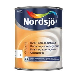 Grundfärg Original Kvist&Spärrgrund Vit Nordsjö Inomhus 1l