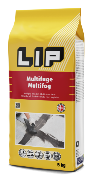 Fogmassa Lip Multifog Flisegrå5kg