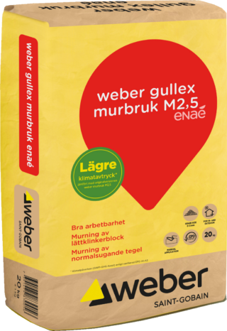 Murbruk Gullex Enae M2,5 20kg