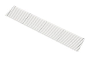 Ventilationsgaller Vit Metall