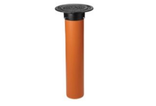 Rensbrunnsbetäckning Kompl. 200/160 Rund Tät Skruvlåst, B125. L= 800mm