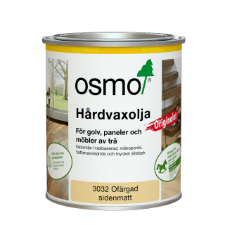 Hårdvaxolja Originalet Osmo 3032 Ofärgad Sidenmatt 0,75l