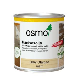 Hårdvaxolja Originalet Osmo 3062 Ofärgad Matt 0,375l