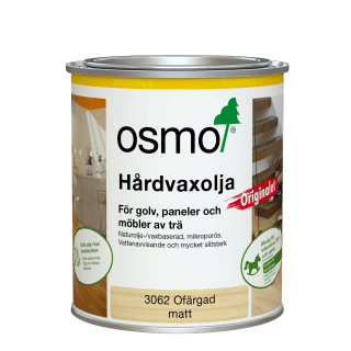 Hårdvaxolja Originalet Osmo 3062 Ofärgad Matt 0,75l