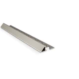 Kakellist Alu Silvereloxerad Matt 45gr 8mm 2,5m